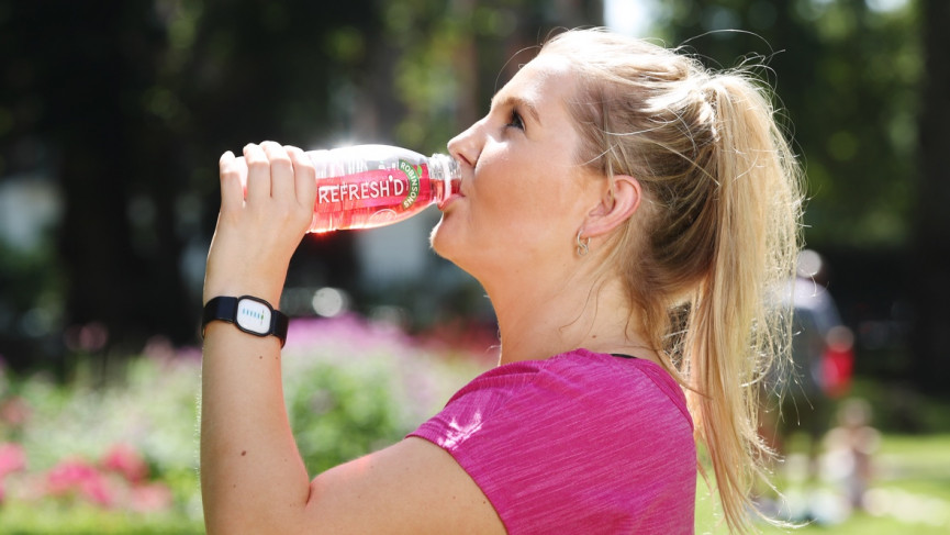 Sixty's smart band knows you're not drinking enough water