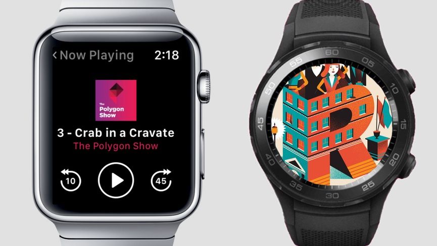 The best podcast apps for Apple Watch and Android Wear