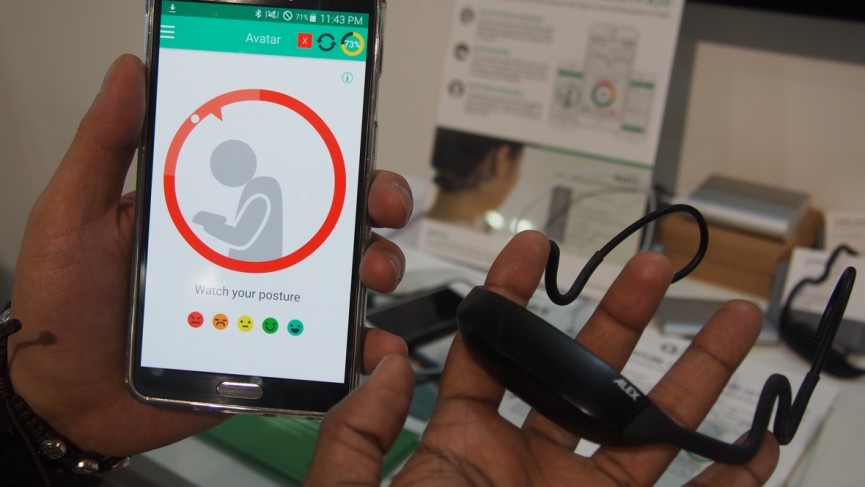 Alex posture tracker first look: The wearable that wants to end 'text neck'