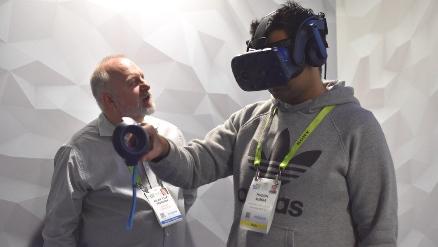 The HTC Vive Pro Eye's integrated eye tracking is exactly what VR needs