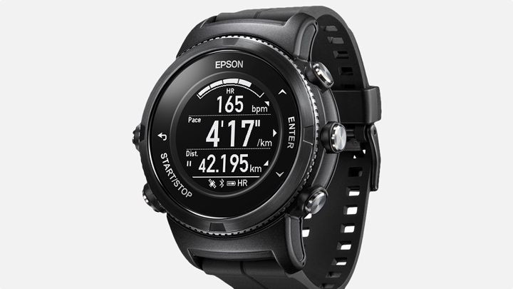 Epson's new ProSense running watch collection goes big on battery life