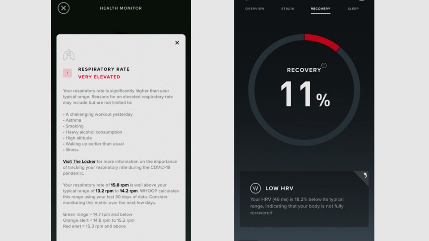 We tracked COVID-19 using Whoop 4.0 – here's the vital statistics