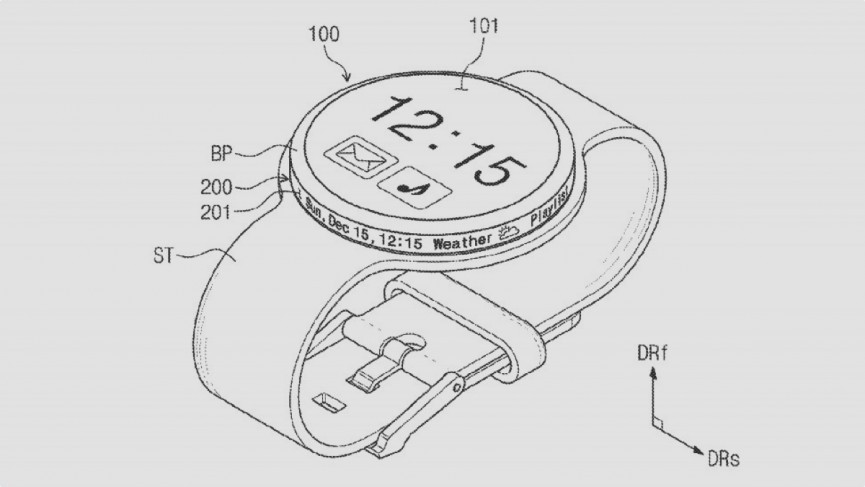 Samsung Gear smartwatch could feature rotary dial display