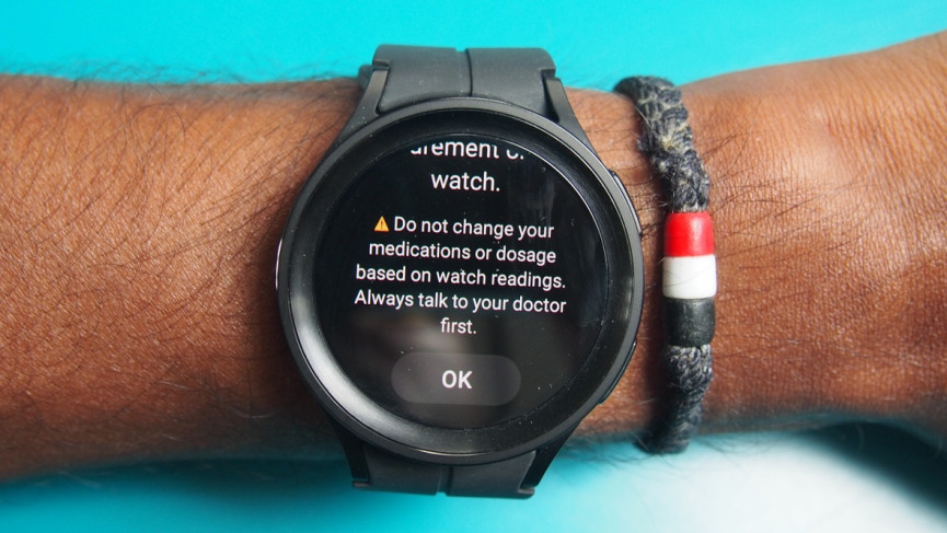 How to take blood pressure on Samsung Galaxy smartwatches
