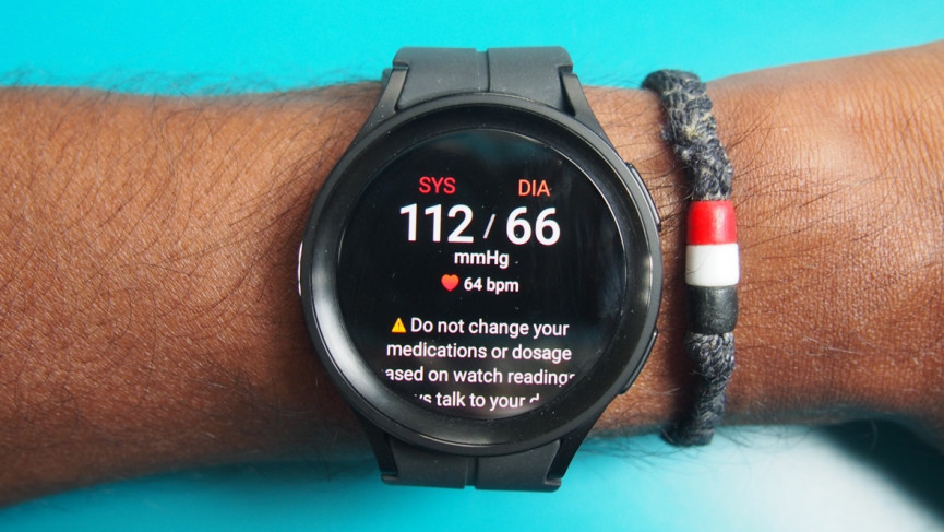 How to take blood pressure on Samsung Galaxy smartwatches