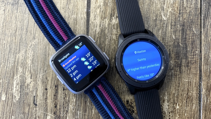 Fitbit Versa v Samsung Galaxy Watch: Stylish smartwatches compared