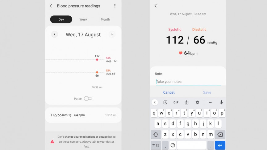 How to take blood pressure on Samsung Galaxy smartwatches