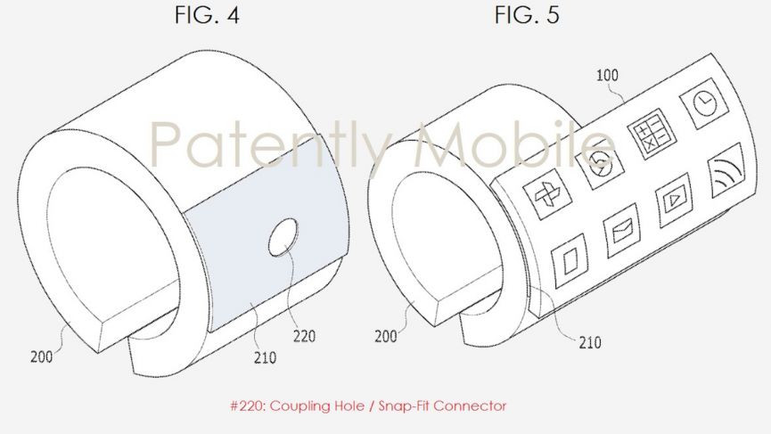 And finally: Samsung's still interested in a wearable with a bendable display