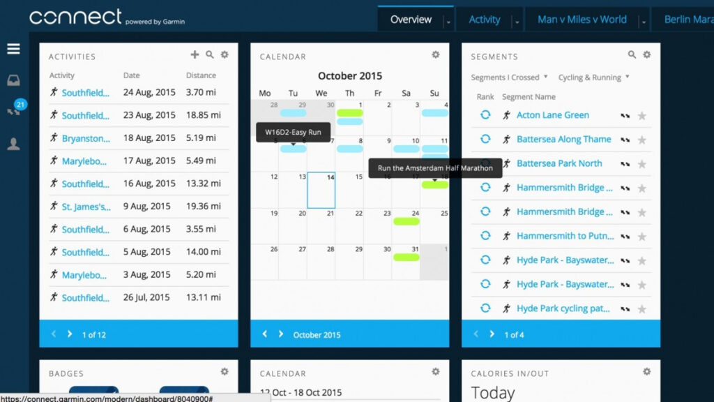 Garmin Connect review