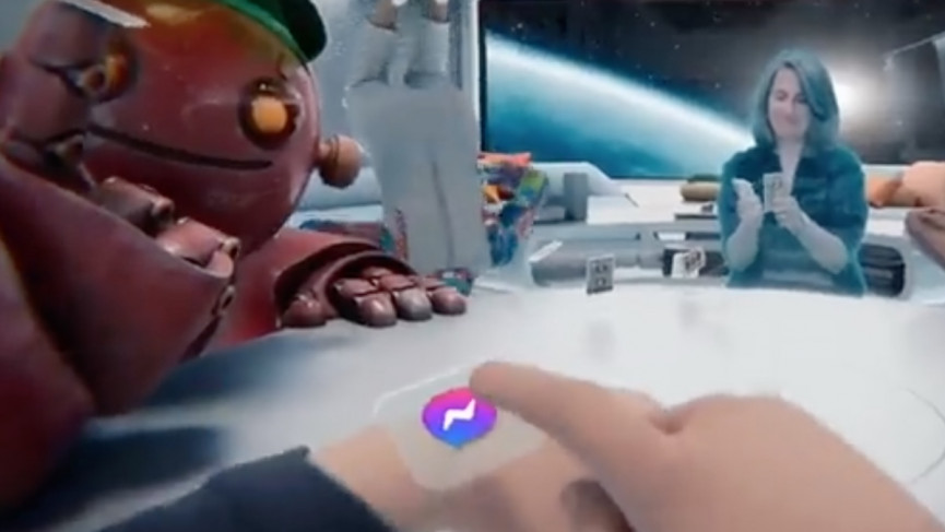 The Meta (Facebook) smartwatch leaks with camera on board