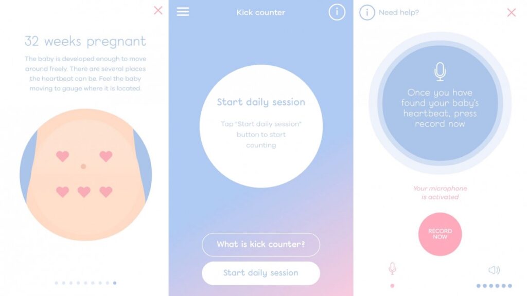 Living with Bellabeat Shell: Listening to my baby's heartbeat