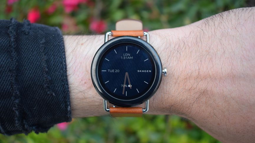 What I'm Wearing: Skagen Falster with analogue watch face