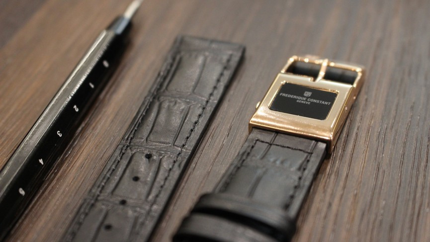 The beautiful Frederique Constant E-Strap launched quietly and nobody noticed