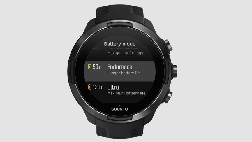 Suunto 9 makes sure you always have enough battery for your adventures