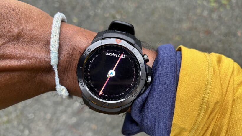 Mibro GS Explorer navigation