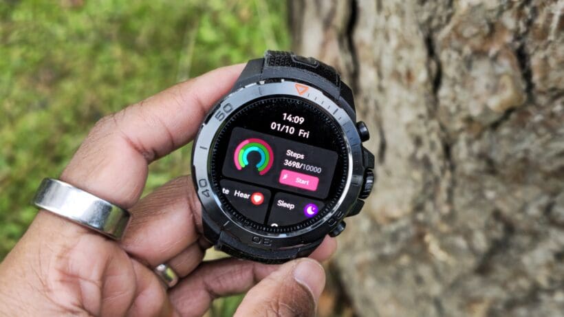 Mibro GS Explorer screen