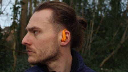 powerbeats pro 2 from the side