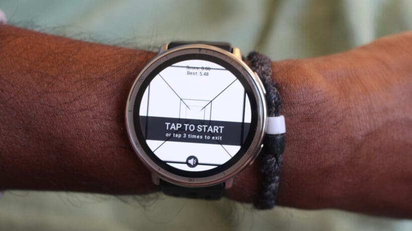 amazfit active 2 games