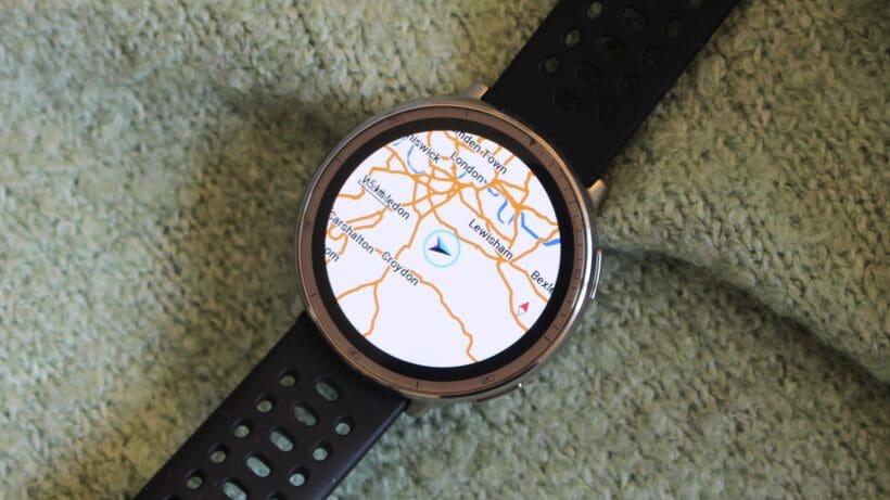amazfit active 2 maps