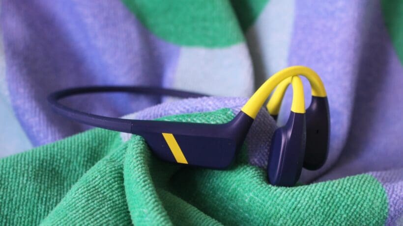 Suunto Aqua on a swim towel