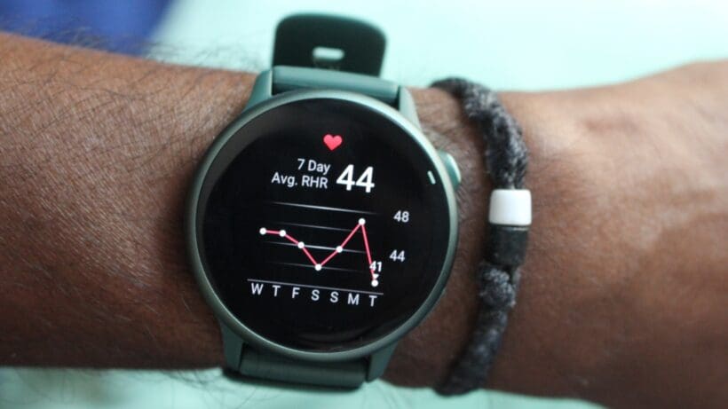 garmin resting heart rate