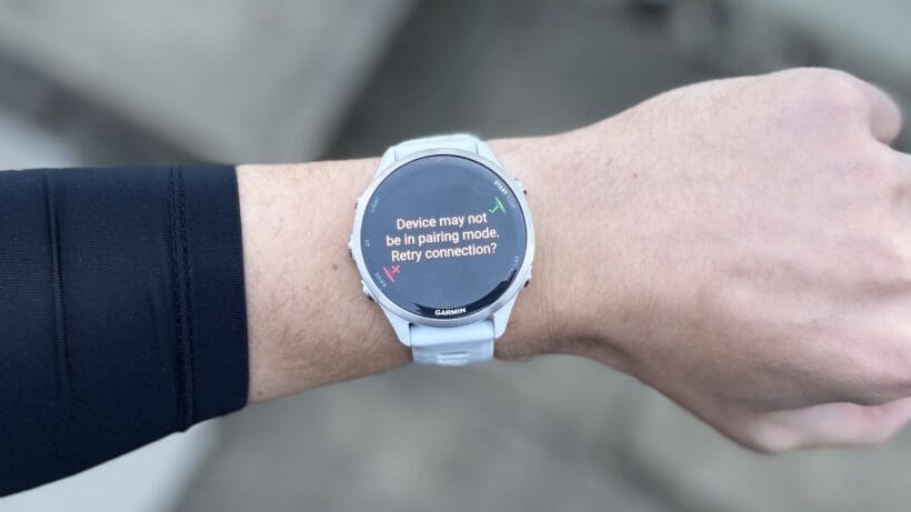 garmin forerunner 970 pairing mode