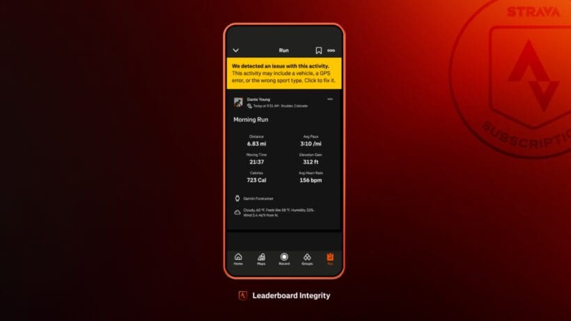 strava leaderboard cheating