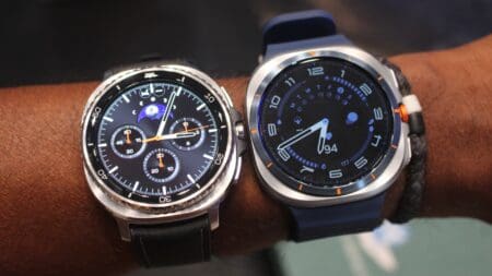 samsung galaxy watch side by side