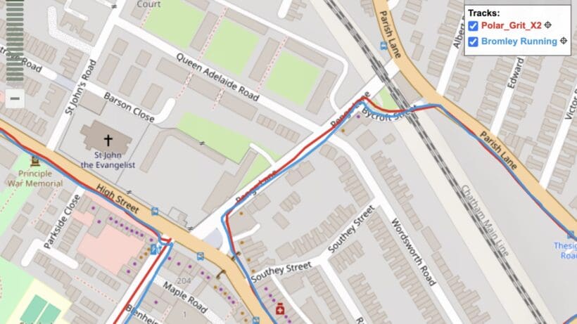 GPS tracking compared: Polar Grit X2 vs. Garmin Forerunner 970