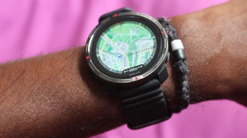 Polar Grit X2 mapping