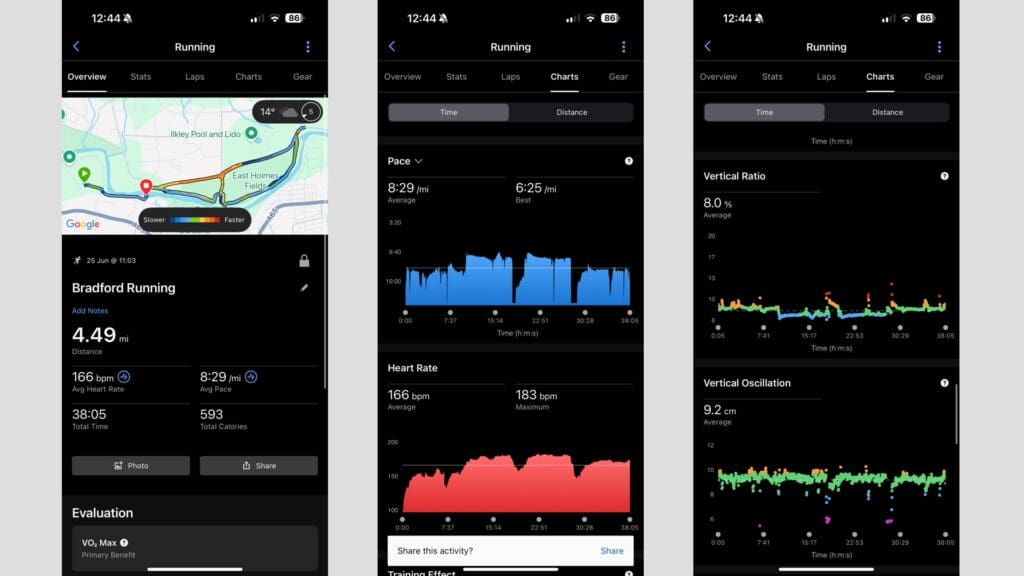 garmin-venu-x1-review-interval-test
