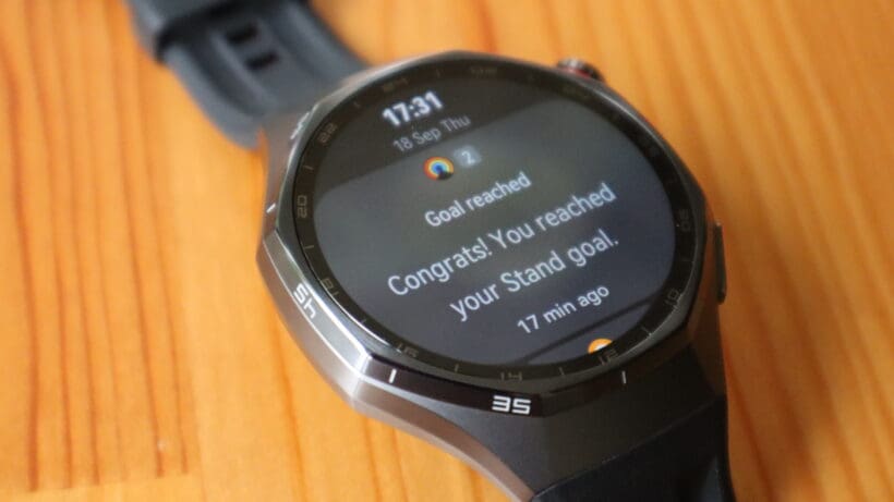 Workout notifications on the Huawei Watch GT 6 Pro