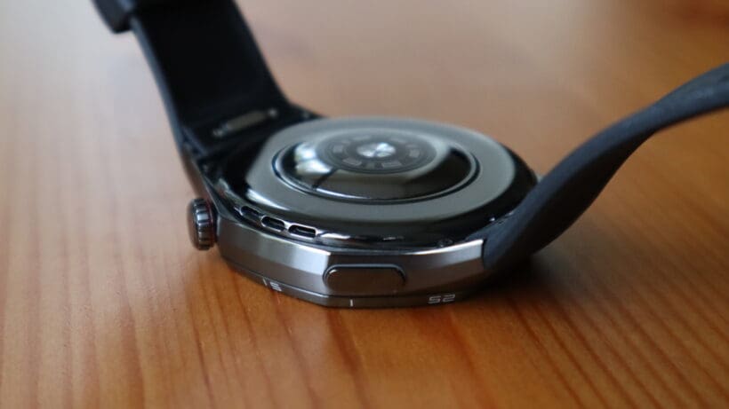 A look at the underside of the Huawei Watch GT 6 Pro