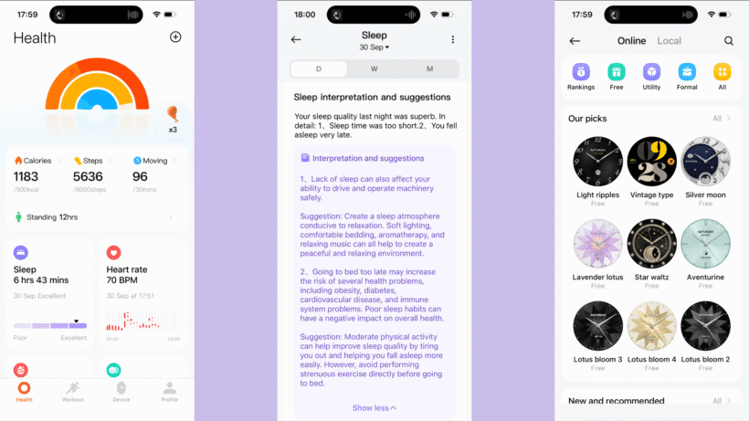 A look at the Xiaomi Mi Fitness App