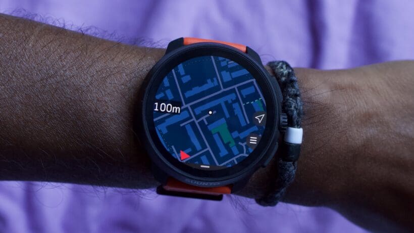 mapping on suunto race 2