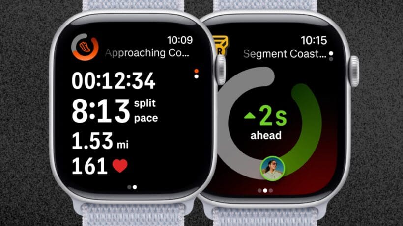 Strava finally brings Live Segments to the Apple Watch with redesigned app