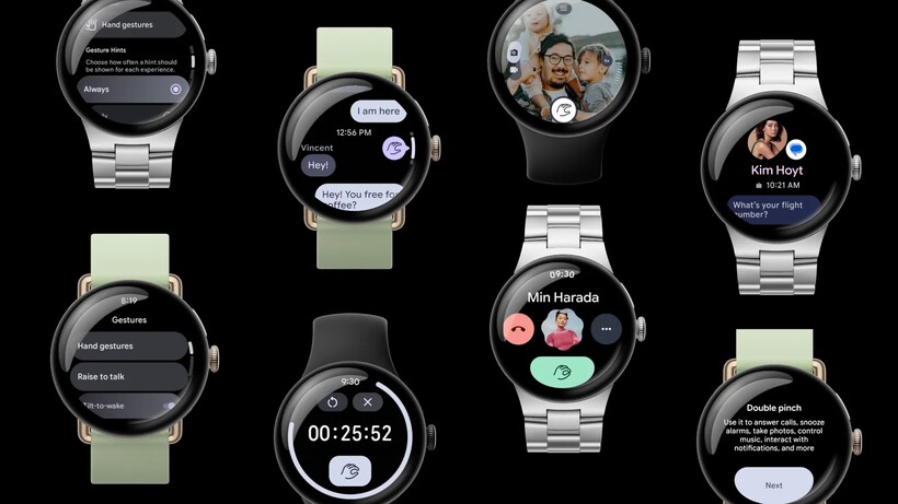 Google Pixel Watch 4 debuts AI gestures and faster Smart Replies