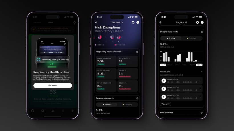 Ultrahuman partners with Sleep Cycle to deliver snoring and cough detection