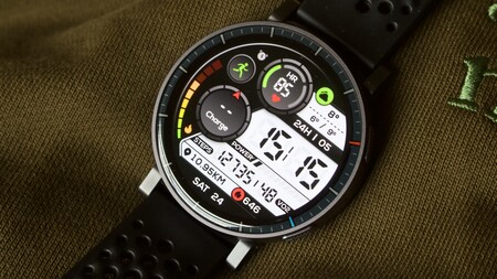 amazfit active max watch face