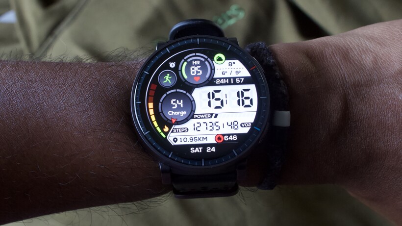 watch face on amazfit active max