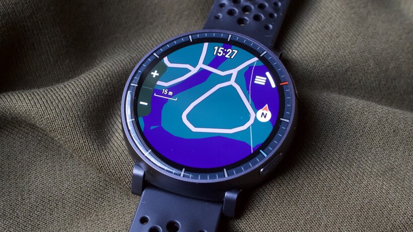 mapping function on amazfit active max