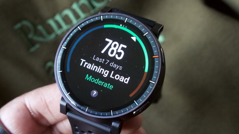 training load estimate amazfit active max