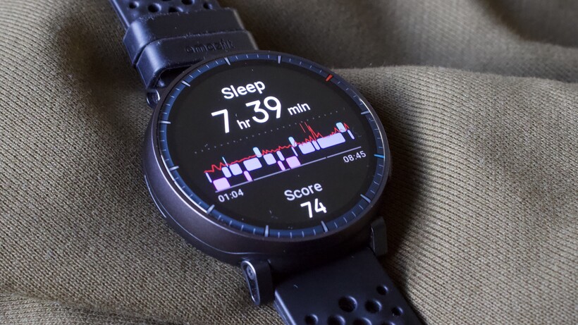skeep tracking amazfit active max