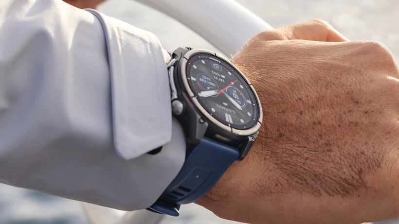 Garmin Quatix 8 Pro adds satellite messaging for safety at sea