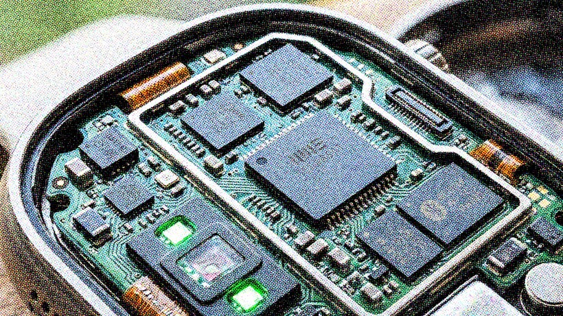 This hair-thin chip could help cut the link between wearables and phones